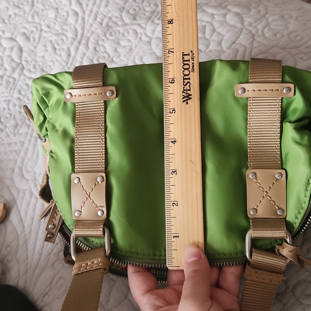 Franco Sarto Green Nylon Purse Handbag - Picture 12 of 12